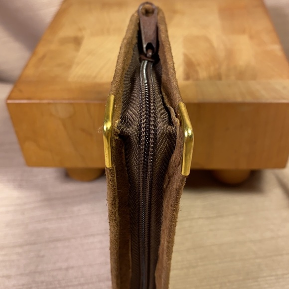 NWOT English Leather leather card wallet - Picture 13 of 15